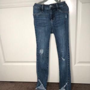 Ripped kids jeans